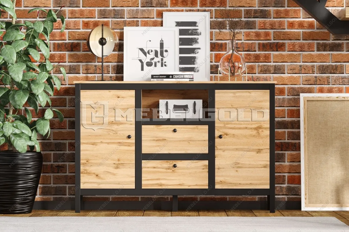 Тумба Лофт KOM2D2S/150 | изображение 1