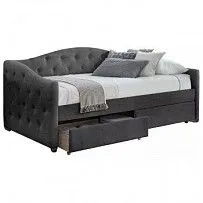 Кровать Halmar ALOHA (серый) 90/200