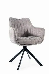 Стул кухонный SIGNAL AZALIA Brego 31 (бежевый/черный)