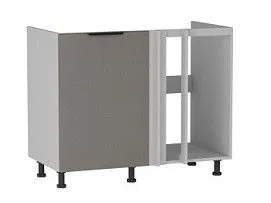 Стол под мойку угловой СМУ-110, Ватель (1000*554*820) Экокожа Мокко, 23714