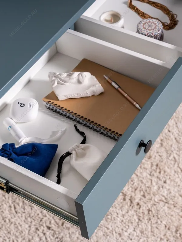 Стол туалетный Сага, 92х45, темно-бирюзовый - Выставка Балашиха | изображение 5