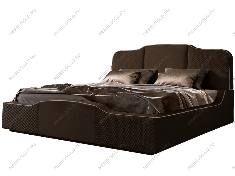 Кровать Paradise 1,8 м, с подъемным механизмом (шоколад) Sweet dreams PS501-180[3]