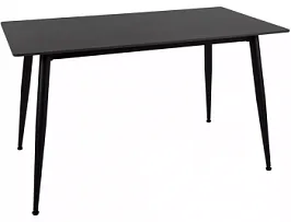 Стол обеденный Signal RION 160 (черный/черный)