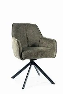 Стул кухонный SIGNAL NOTTI Brego 77 (оливковый/черный)