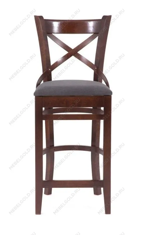 Стул барный Hugo (темный тон/темно-серый М07) | изображение 1
