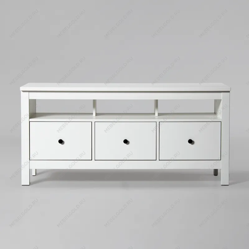 САГА тумба 3 ящика белая | изображение 2