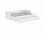 БРИМНЭС / СИРИУС кровать раздвижная ИКЕА / IKEA 80х200 белая | изображение 2