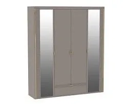 Шкаф 4-дверный, Сиде (1960*523*2304) Мокко, 12611