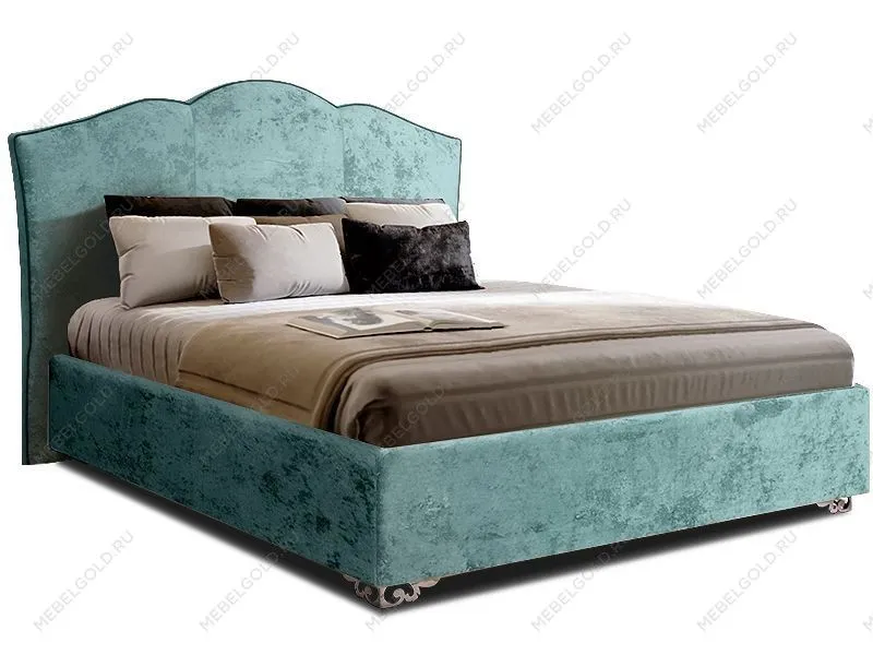 Кровать Лотос 1,6 м, с подъемным механизмом (Морской бриз) Sweet Dreams ЛСКР-1[3]