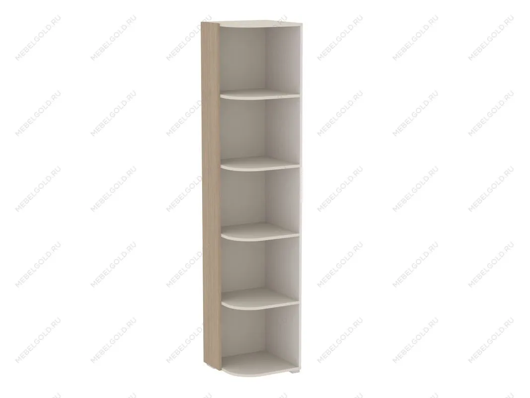 Полка угловая, Каспер (424*408*2002) Кашемир, 40209