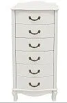 Комод Джульетта узкий 6 ящ. (молочный дуб) | изображение 1