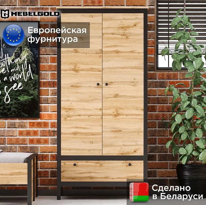 Шкаф Лофт SZF2D1S | изображение 1