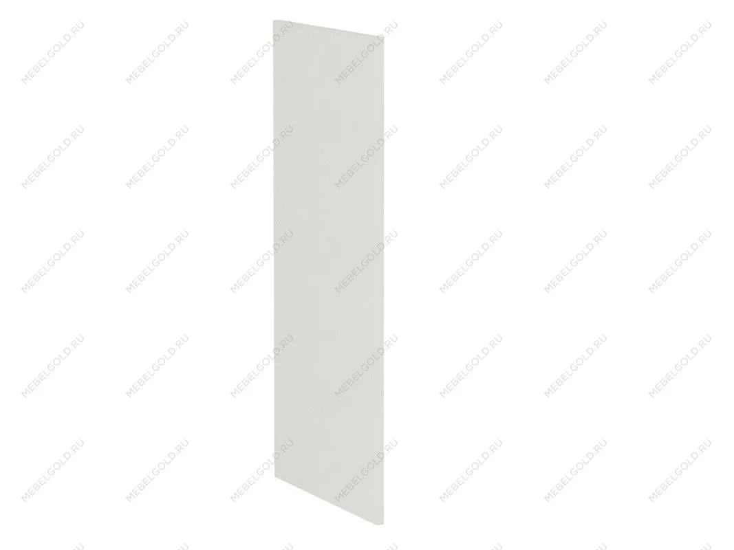 ЗН Заглушка нижняя, Берта (16*570*820) Экокожа Белый, 25354