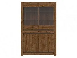 Шкаф с витриной Када REG2W2D