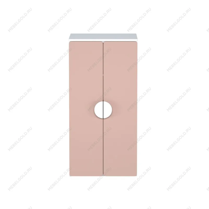 ПИКСИ шкаф распашной с 2 дверьми и полкой 60х57х123, мечтательный пион | изображение 1