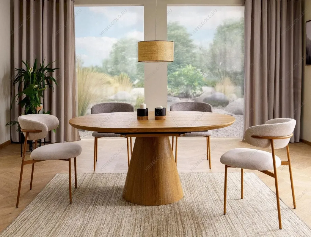 Стул кухонный Signal ELTON D Brego 07 (серый/дуб) | изображение 7