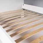 Кровать односпальная Сага, 90х200 см, белая | изображение 8