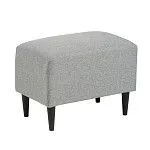 Пуф КИРКАС, 57х36х43 см, серый | изображение 1