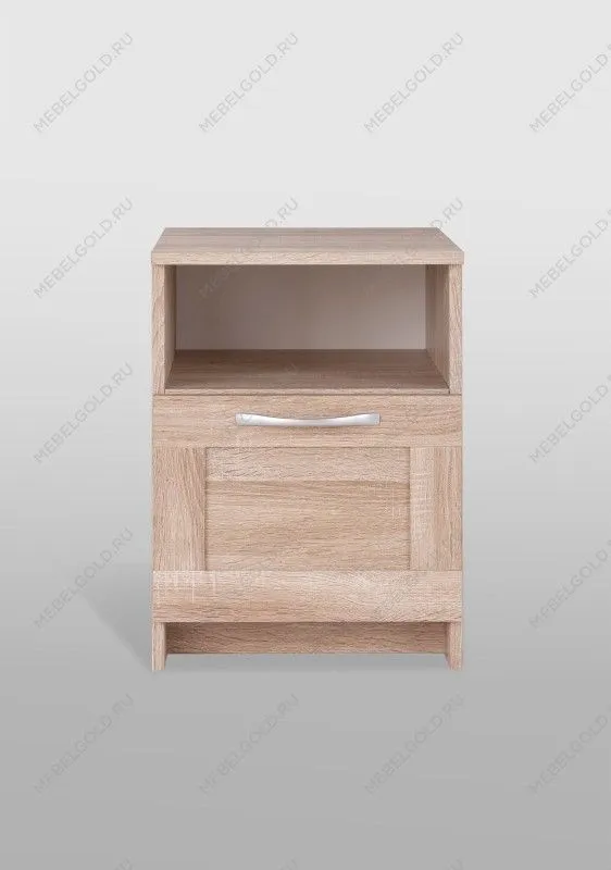 Тумба прикроватная Сириус, 1 ящик, 41х39х53 см, дуб сонома | изображение 7