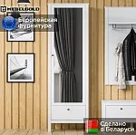 Шкаф Ева (Хельга) SZF1W1S/60 белый | изображение 1