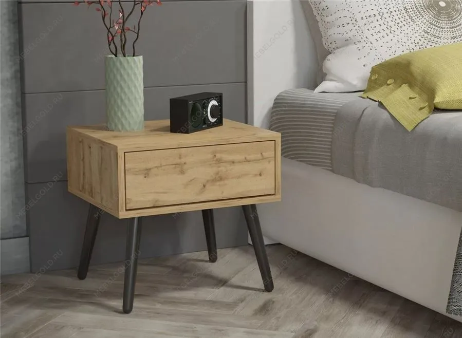 Прикроватная тумба Хаук (Дуб вотан/ТП02) | изображение 2