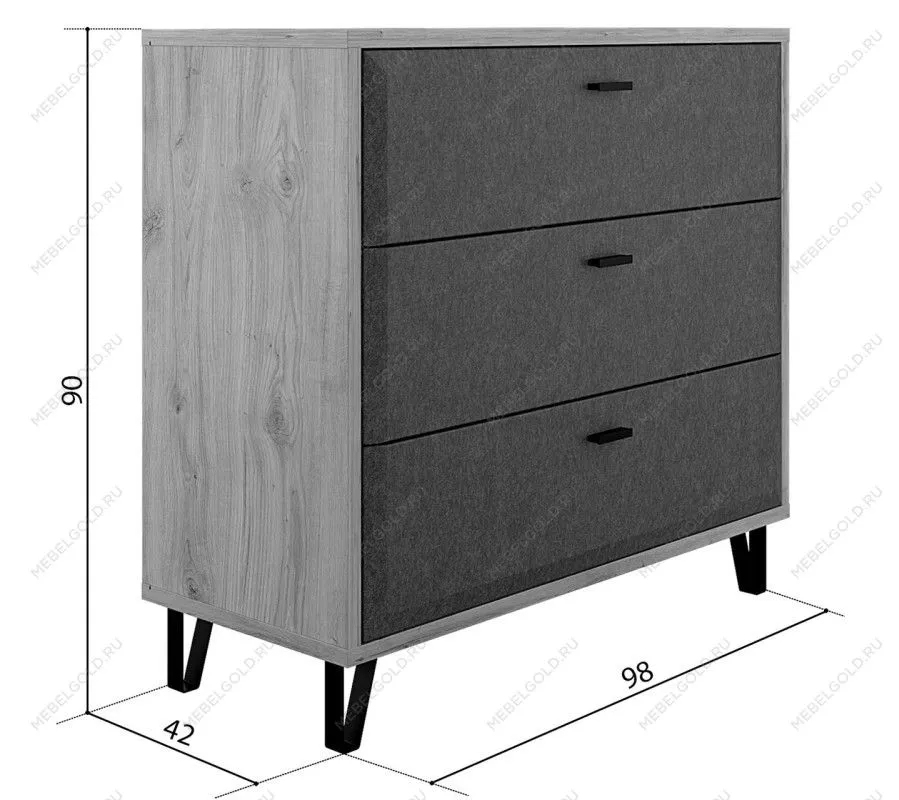 Комод Грейс KOM3S | изображение 4