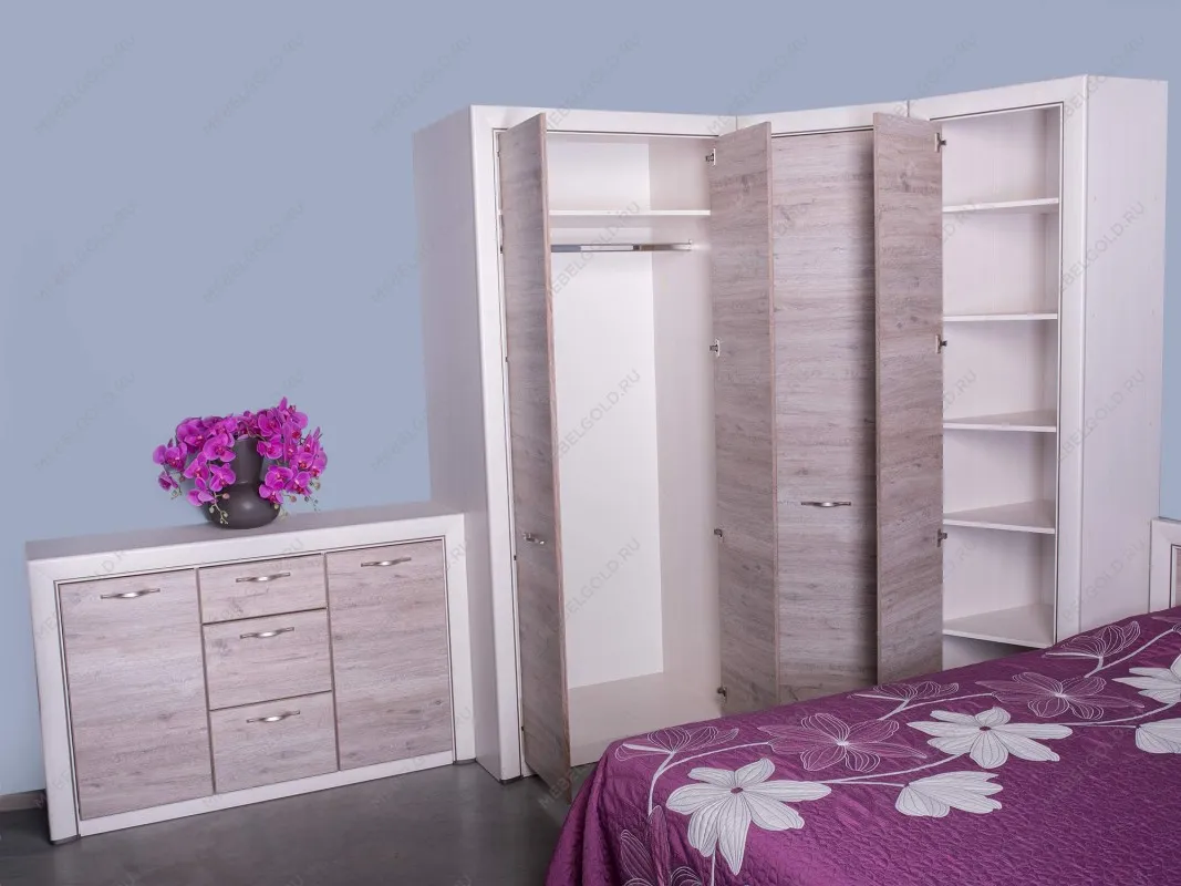 Шкаф 2-створчатый Оливия 2DG (без комплекта полок) | изображение 1