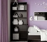 БРИМНЭС / СИРИУС Стеллаж ИКЕА / IKEA 78х190 Дуб Венге | изображение 3