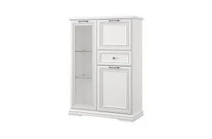 Шкаф с витриной Севилла 1V2D1S