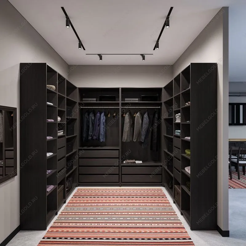 Полка МАКС в узкий однодверный шкаф, ДСП, цвет Дуб Венге | изображение 3