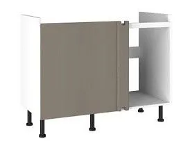 Стол под мойку угловой СМУ-120, Виста (1100*534*870) Мокко, 25505