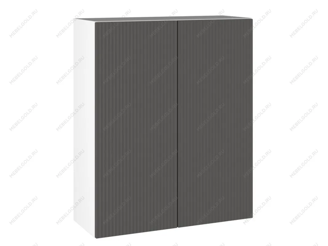 Шкаф 960 ШГ-80, Виста (800*316*960) Экокожа Серый, 26659