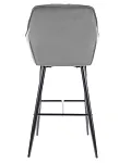 Барный стул Signal CHERRY H-1 VELVET (серый/черный) | изображение 4