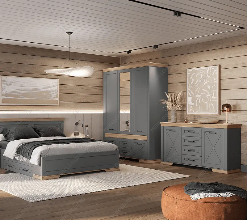 Тумба-комод Марсель KOM2D4S дымчатый алмаз | изображение 4