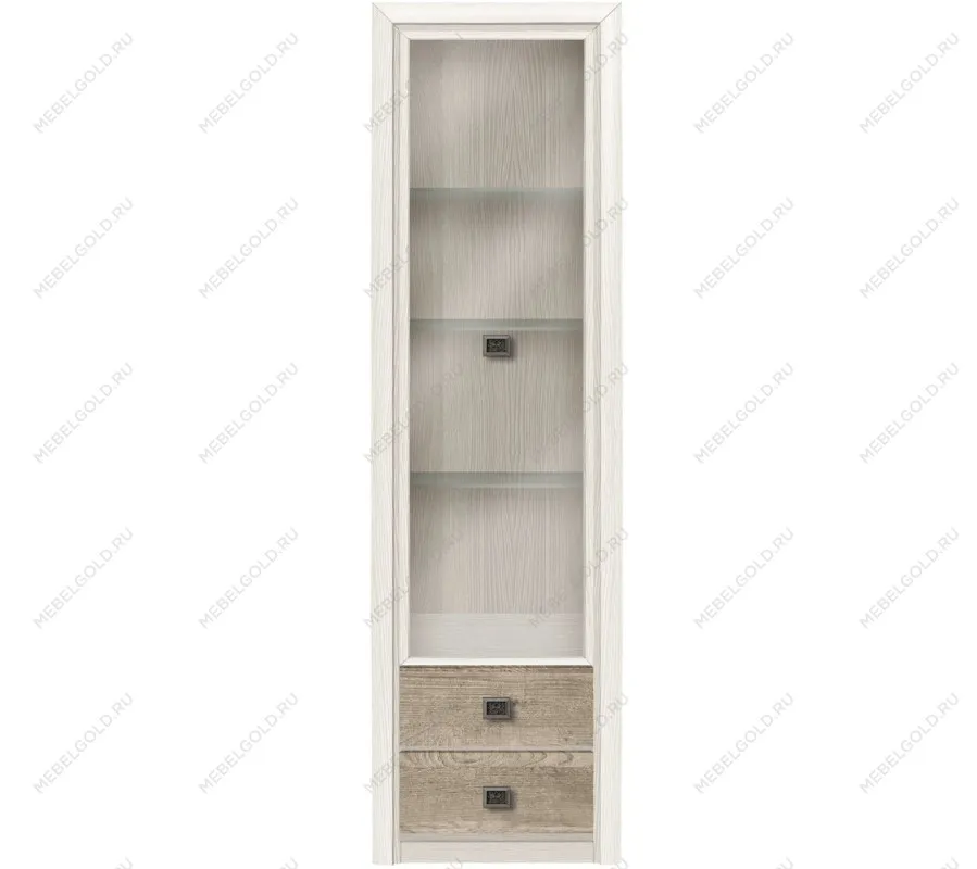 Витрина Коен REG1W2S ясень снежный