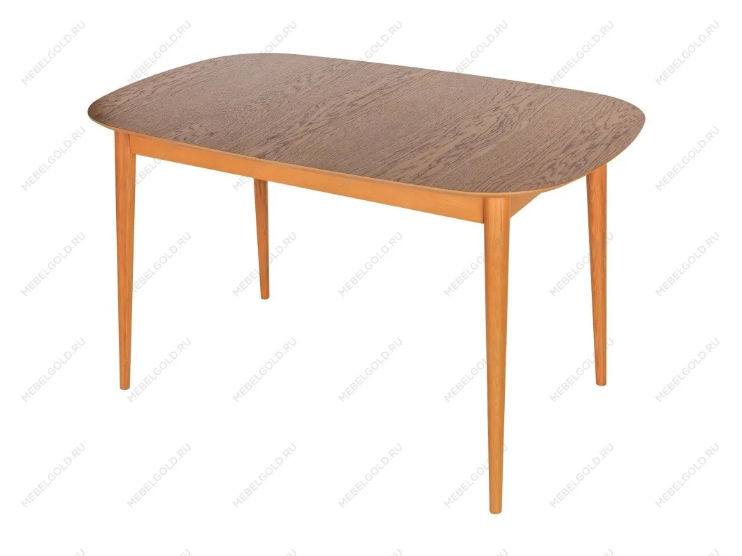 Стол обеденный KADIS раскладной 130/179 (Дуб натуральный с патиной темный орех) | изображение 2