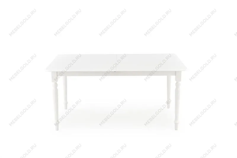 Стол обеденный Halmar NELSON 160 (белый/белый) | изображение 4