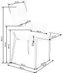 Стул кухонный Halmar K477 (кремовый/черный) | изображение 9