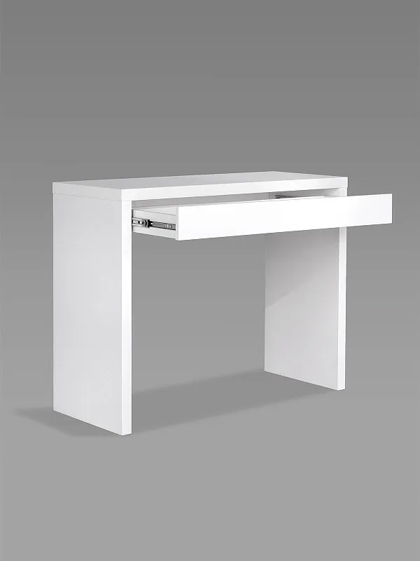 Стол туалетный Энкель с ящиком, 100x78х40 см, белый | изображение 7