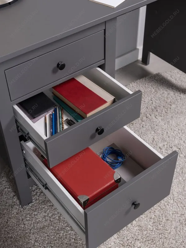 Стол письменный Сага, 120х56, серый | изображение 4