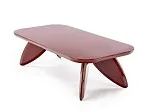 Стол журнальный Halmar SORAYA (бордовый) | изображение 2