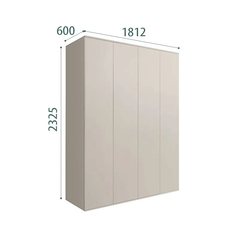 Шкаф 4-х дверный Bogemia Air (Шелк) БМШ2/4(0)