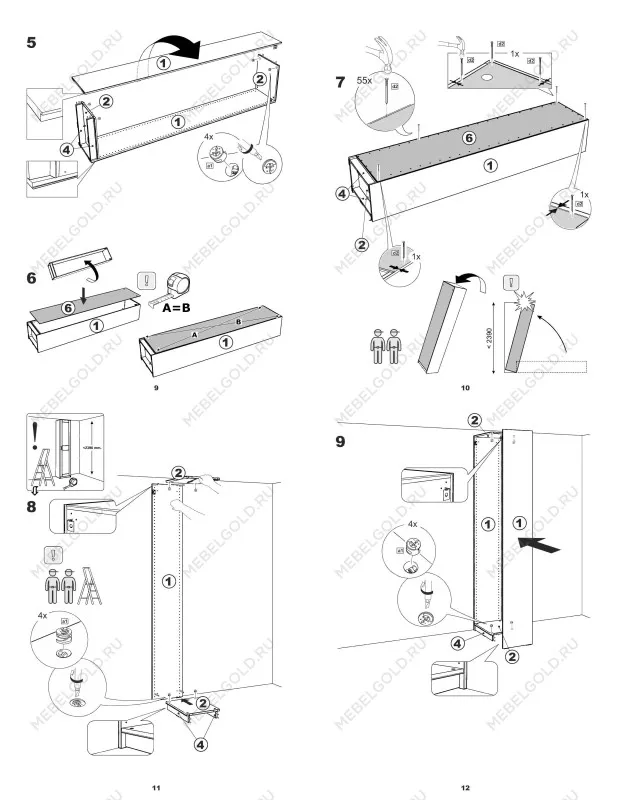 Шкаф МАКС, 1 дверь, 50х38х233 см, дуб сонома | изображение 6