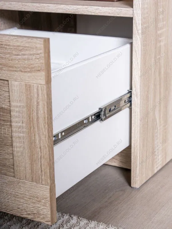 Тумба прикроватная Сириус, 1 ящик, 41х39х53 см, дуб сонома | изображение 4