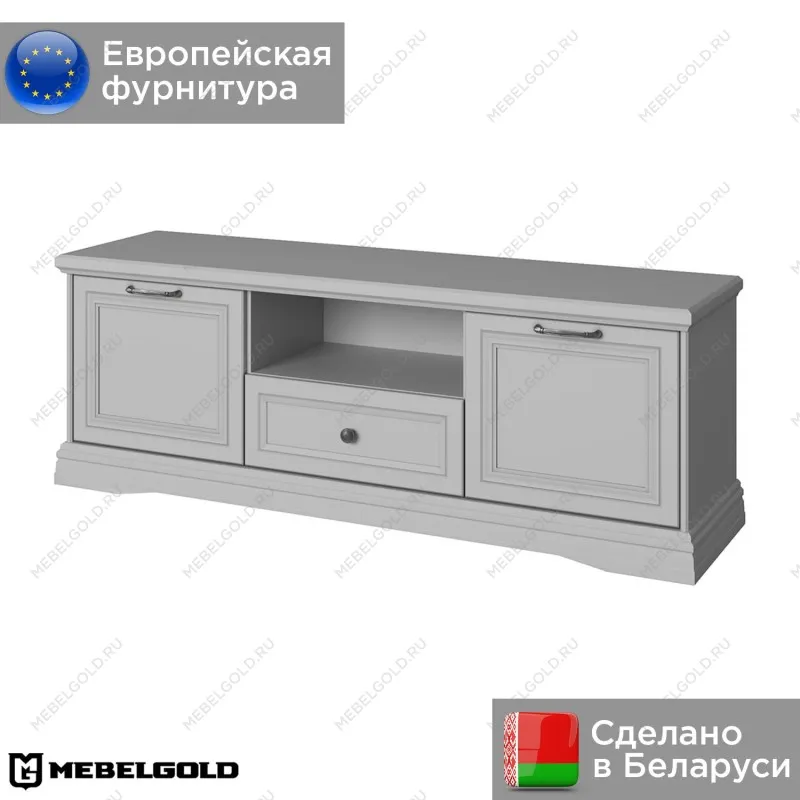 Тумба Валенсия RTV 2D1SN серый | изображение 1