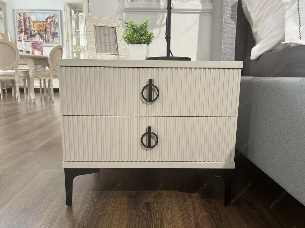 Спальня Стелла 4-дверная светло серый камень | изображение 9