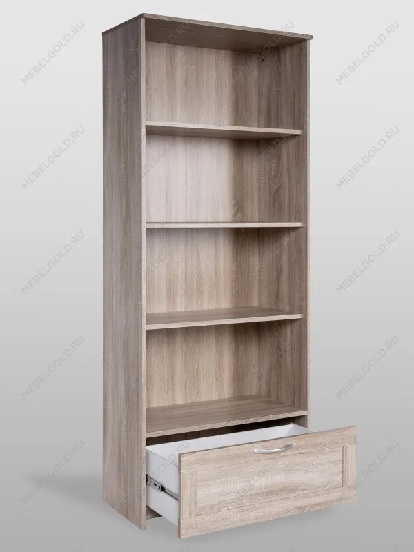 Стеллаж Сириус, 1 ящик, 78х35х190 см, дуб сонома | изображение 14