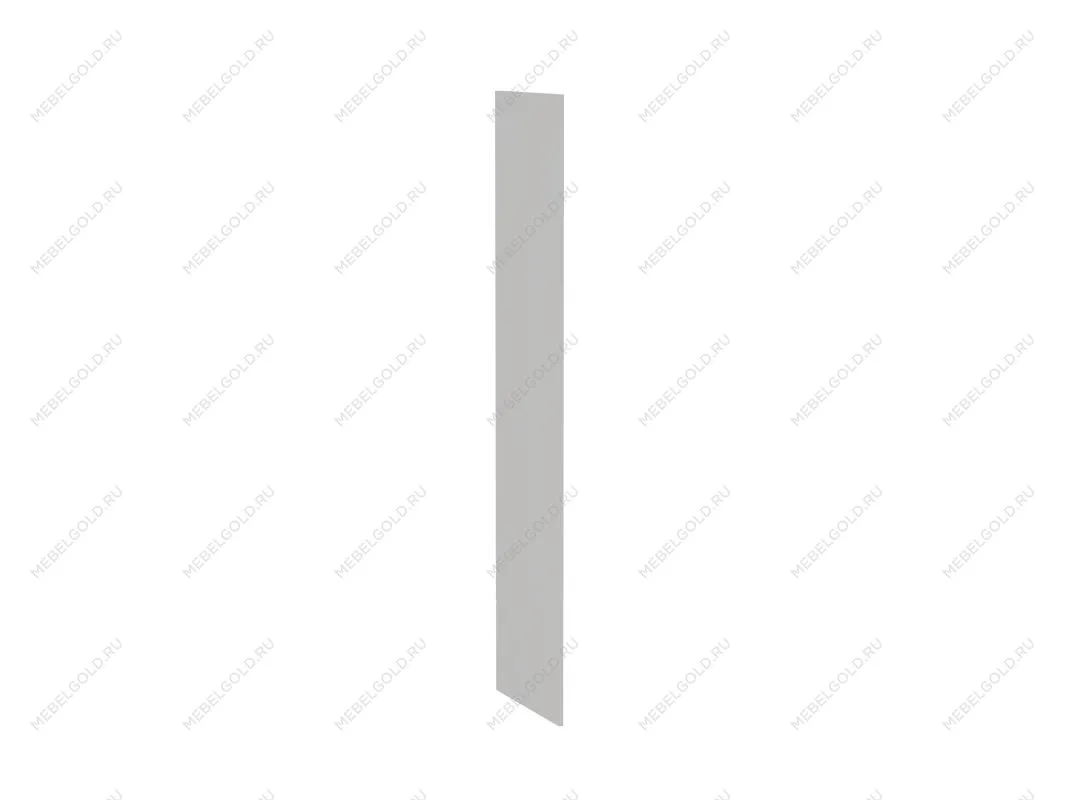 Бок замена шкафа-пенала ПХ-60, Ватель (16*550*2066) Экокожа Белый, 23807