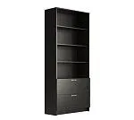 БРИМНЭС / СИРИУС Стеллаж ИКЕА / IKEA 2 ящика 78х190 Дуб Венге | изображение 1