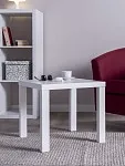Стол журнальный Энкель, 50x50x45 см, белый | изображение 6